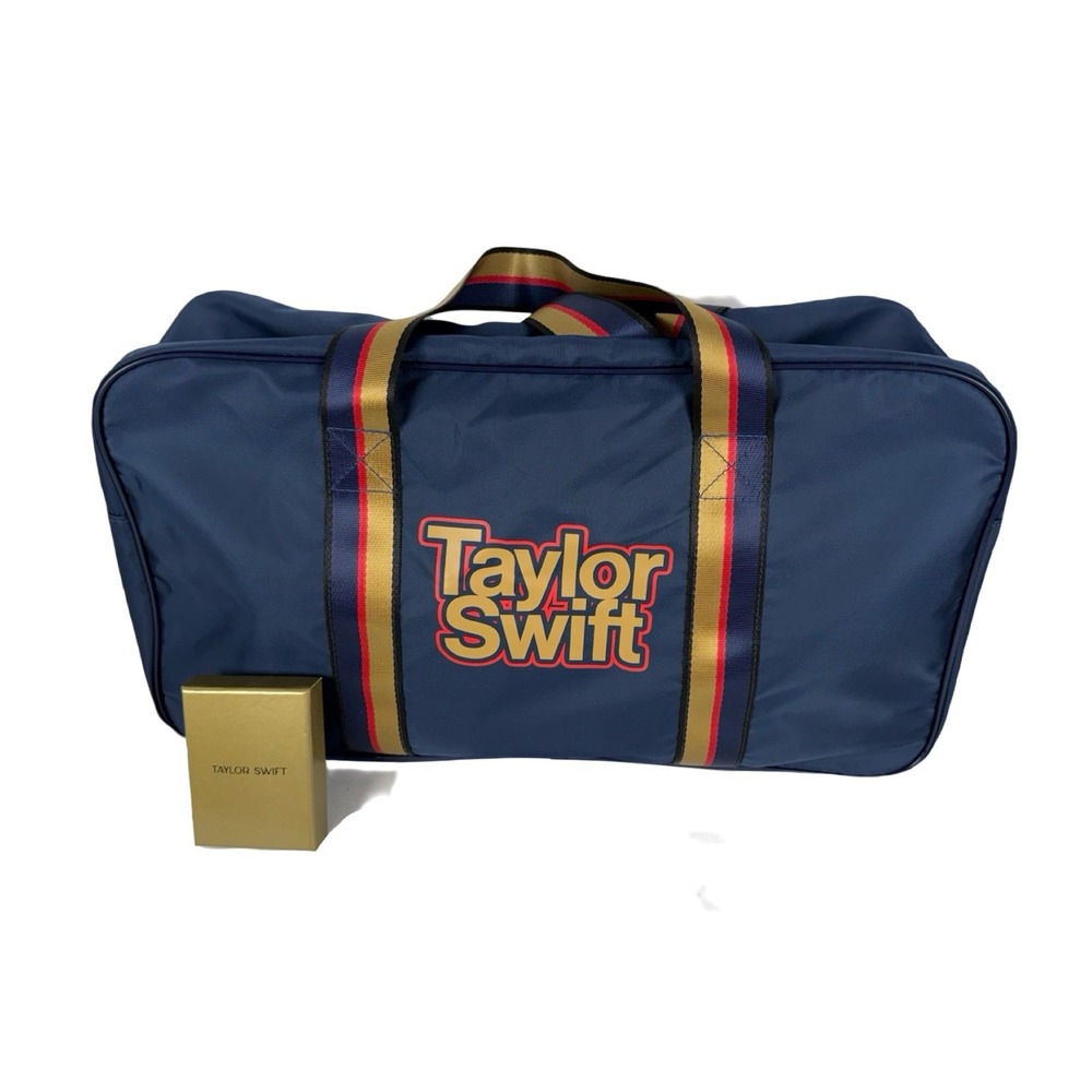 Taylor Swift Midnights Duffle Bag & Necklace Golden Box Only (empty)